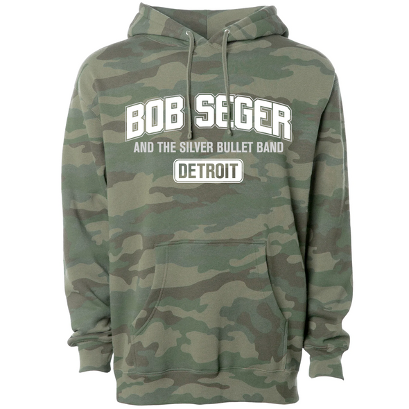 Bob Seger Camo Pullover Hoody