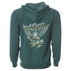 Night Moves Eagle Zip Hoodie