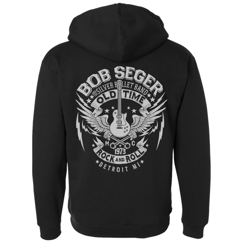 Old Time Rock and Roll Sherpa Zip Hoodie