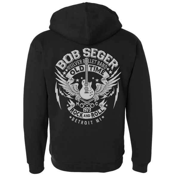 Old Time Rock and Roll Sherpa Zip Hoodie